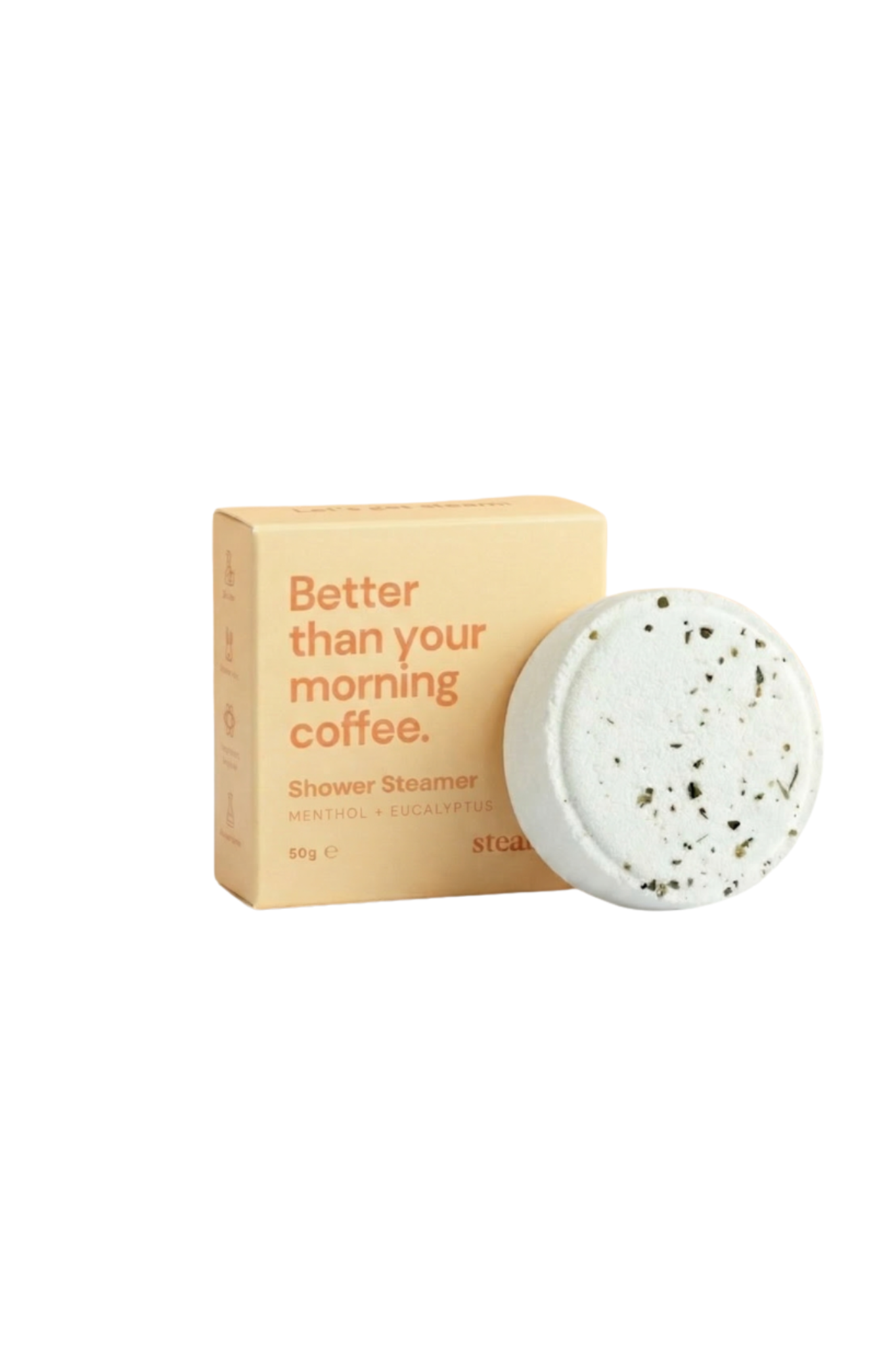 Better than your morning coffee - Shower Steamer