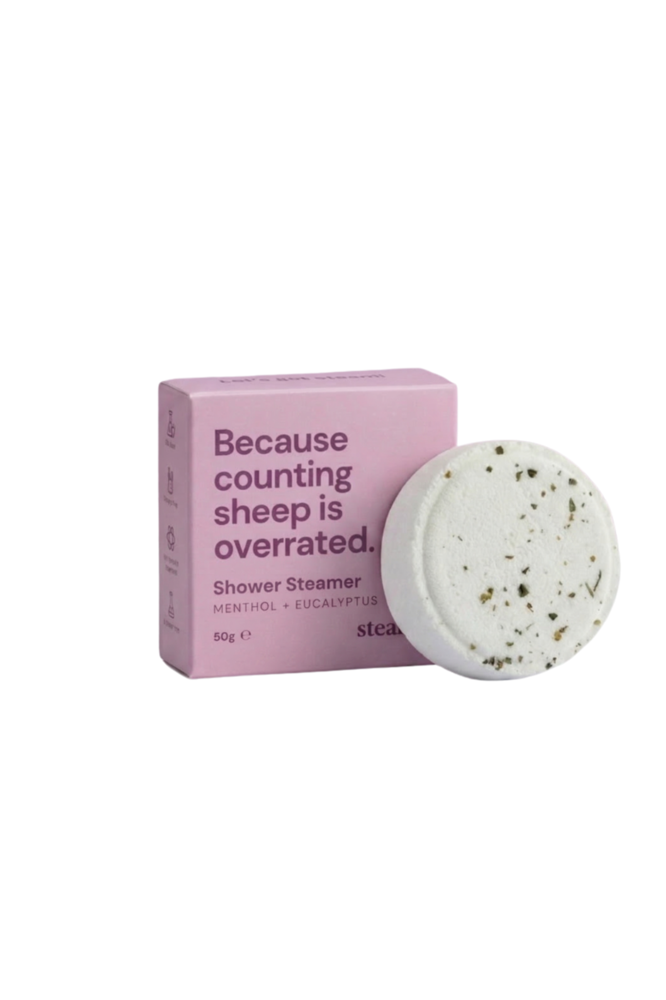 Because counting sheep is overrated - Shower Steamer