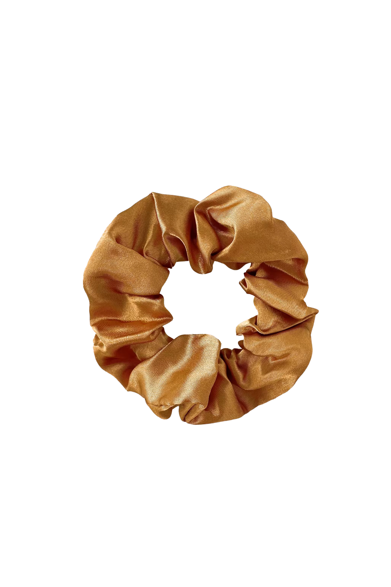Antique Brass Scrunchie