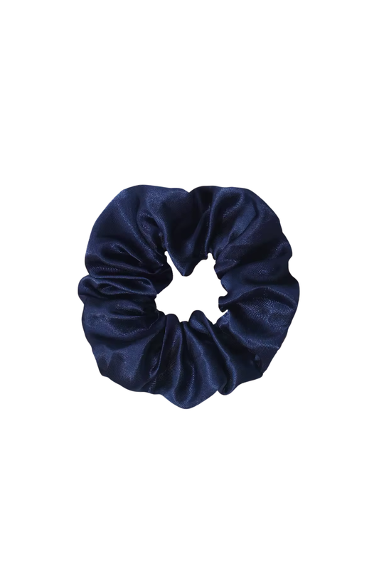 Navy Blue Scrunchie