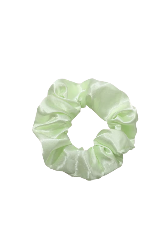 Fluorescent Green Scrunchie