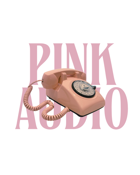 Pink Audio Guestbook Hire
