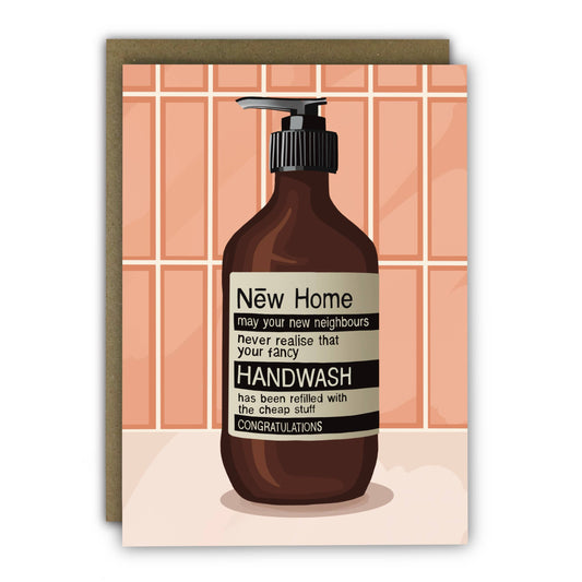 Funny New Home Card